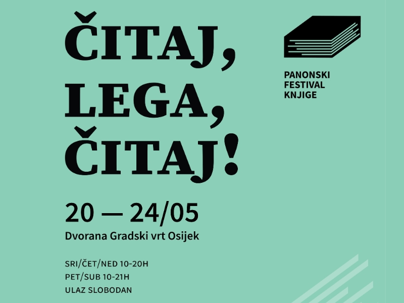 Panonski festival knjige 2026.